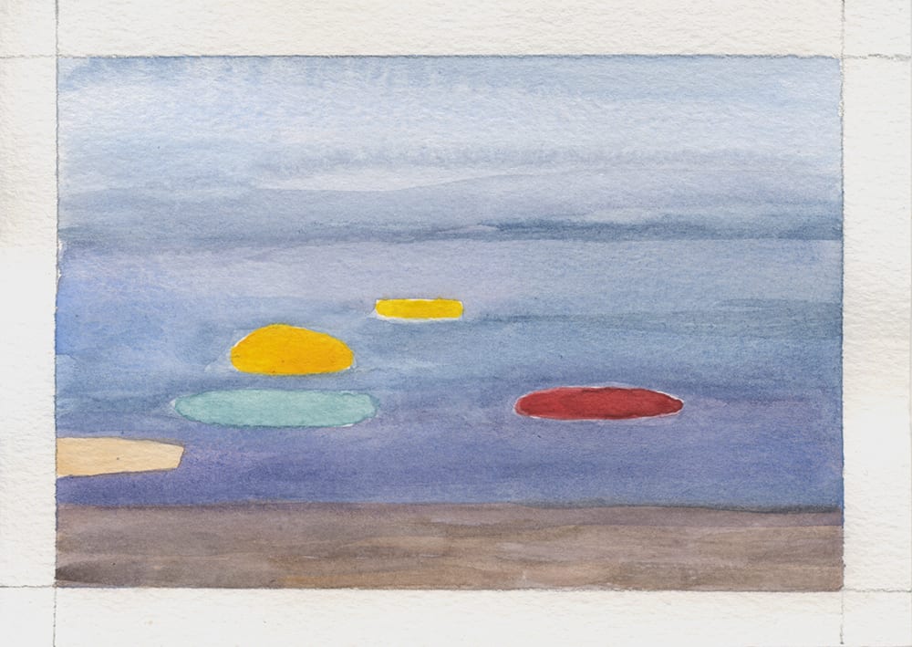 Kayaks in the Fog 1 by Brooke Lanier 