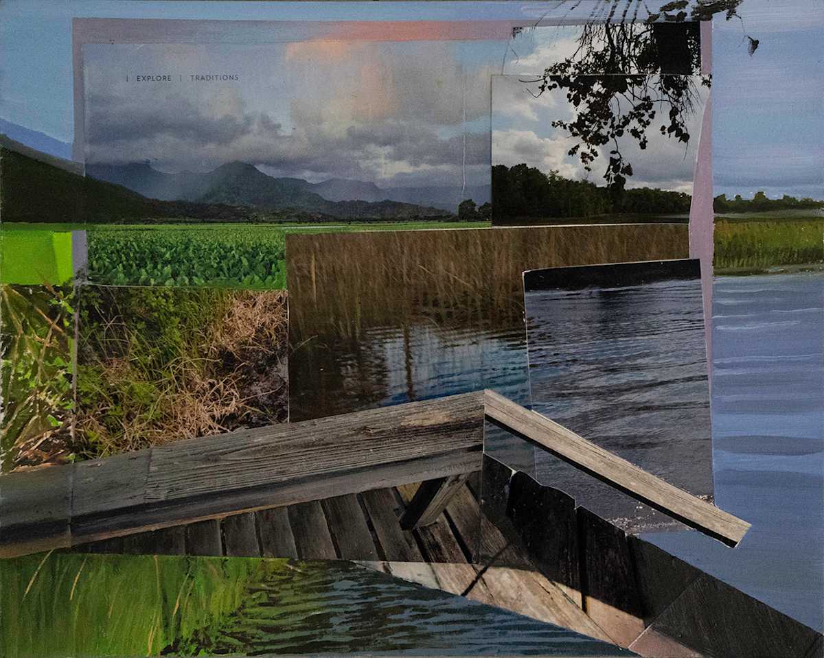 Useless Dock Collage 2 by Brooke Lanier, Image 1.