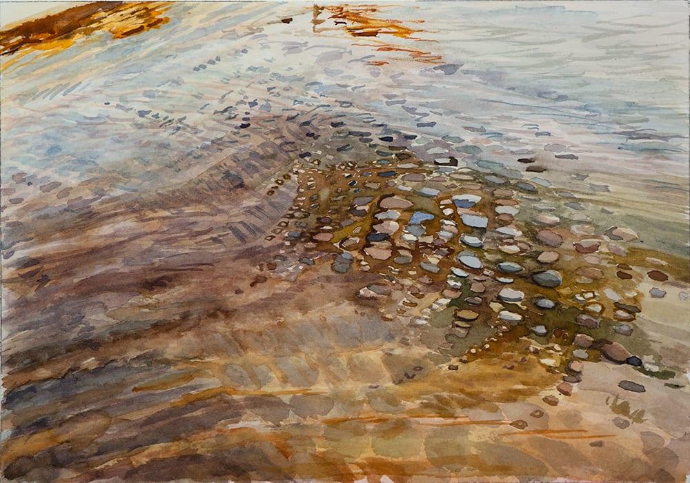 Motions Stilled, Golden Hour, Stones by Brooke Lanier 