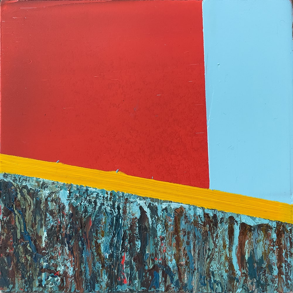 Portside Geometry, Red by Brooke Lanier 