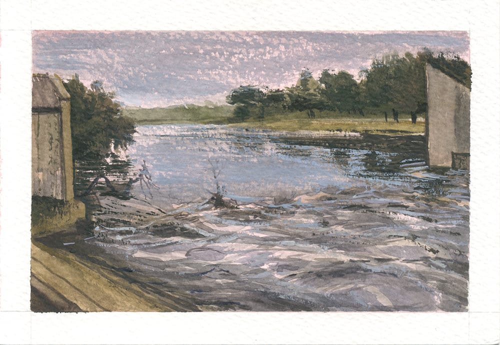 Silver Lake Dam by Brooke Lanier 