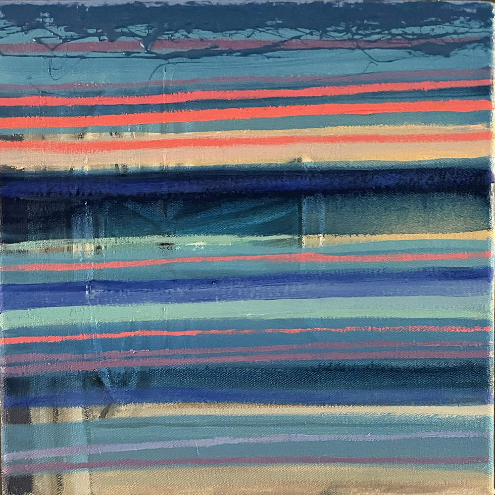 Striped Still Life by Brooke Lanier 