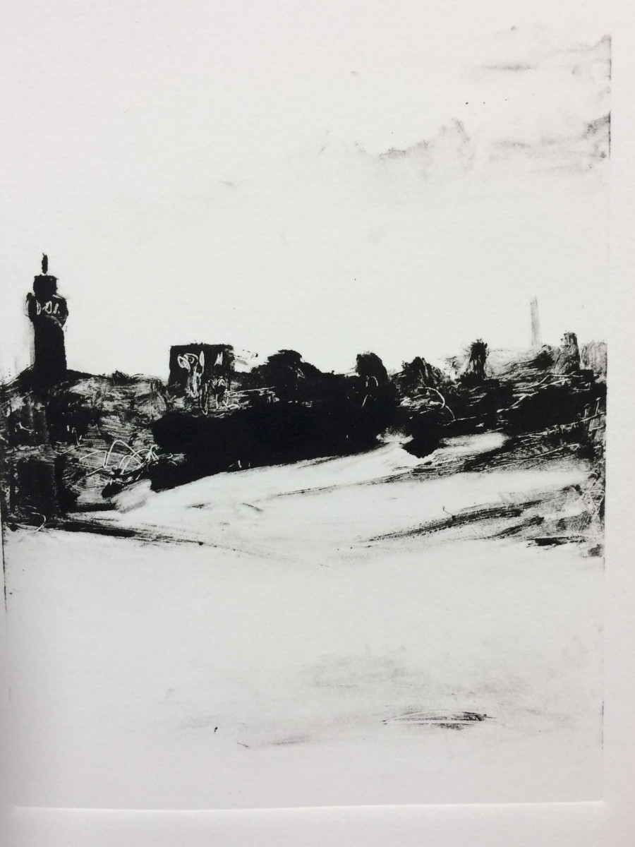 Florence 2 of 3 triptych by Susan Grucci 