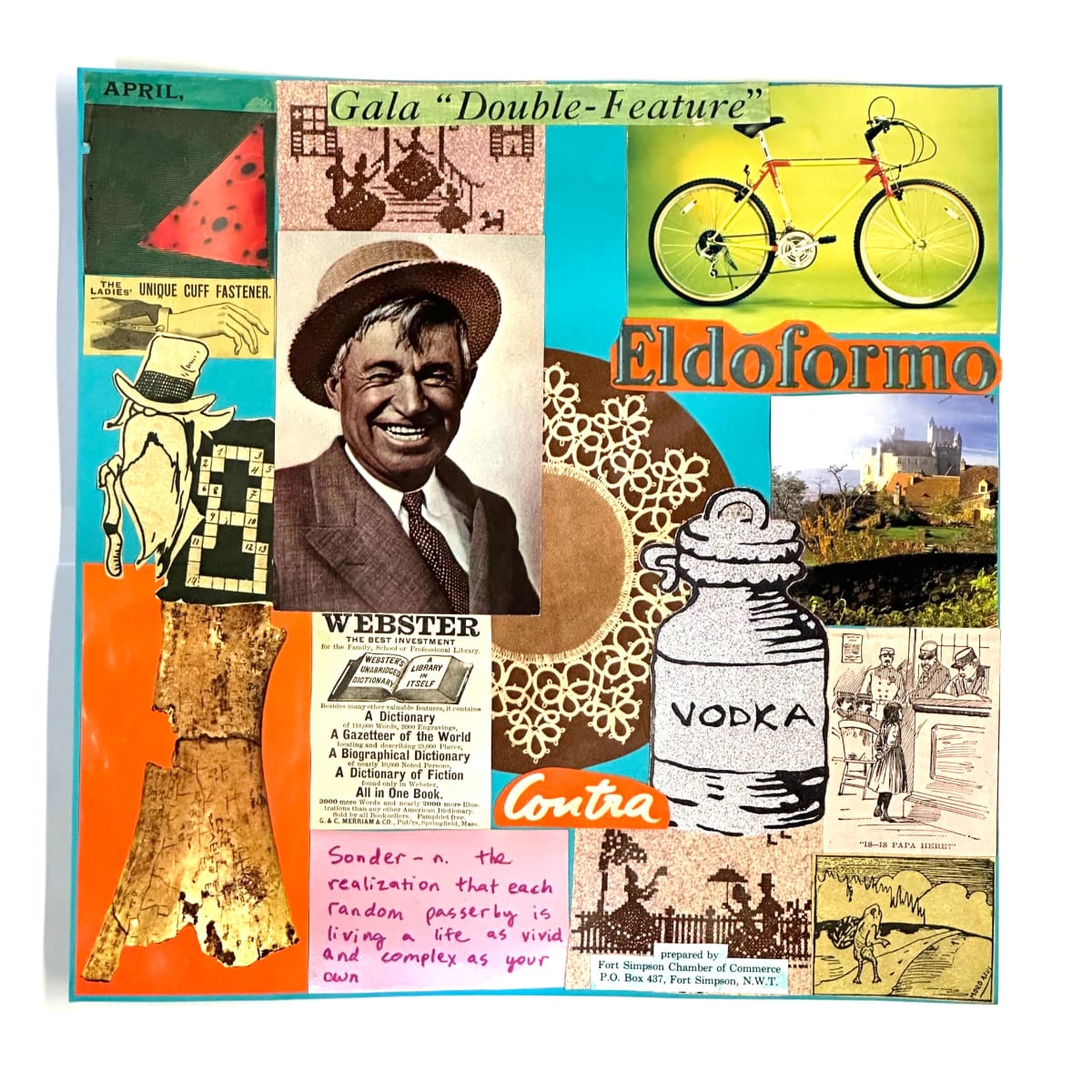 April Eldoformo (Will Rogers) by Dan Cameron 