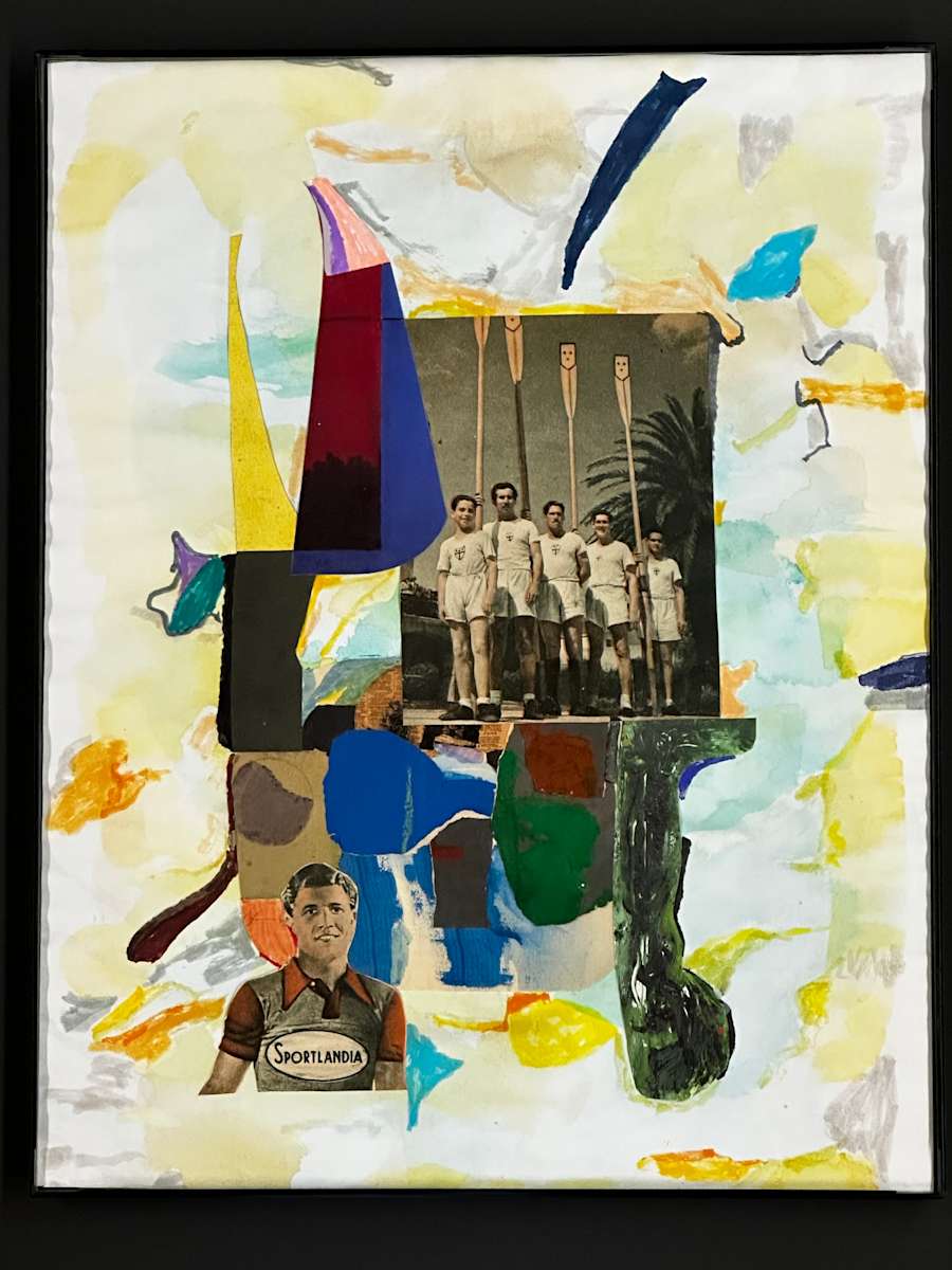 Oarsmen (Sportslandia) by Dan Cameron 