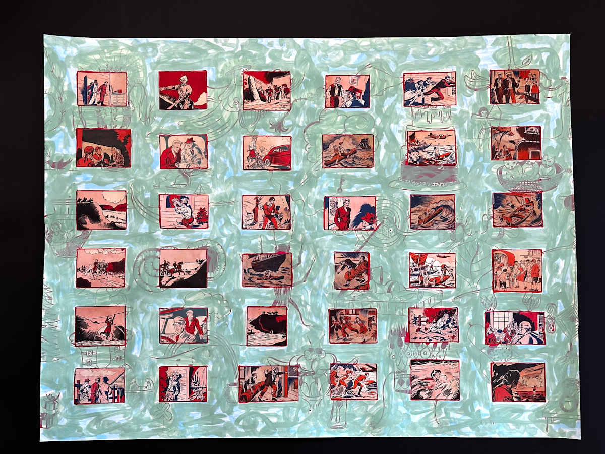 El Jinete Rojo by Dan Cameron 