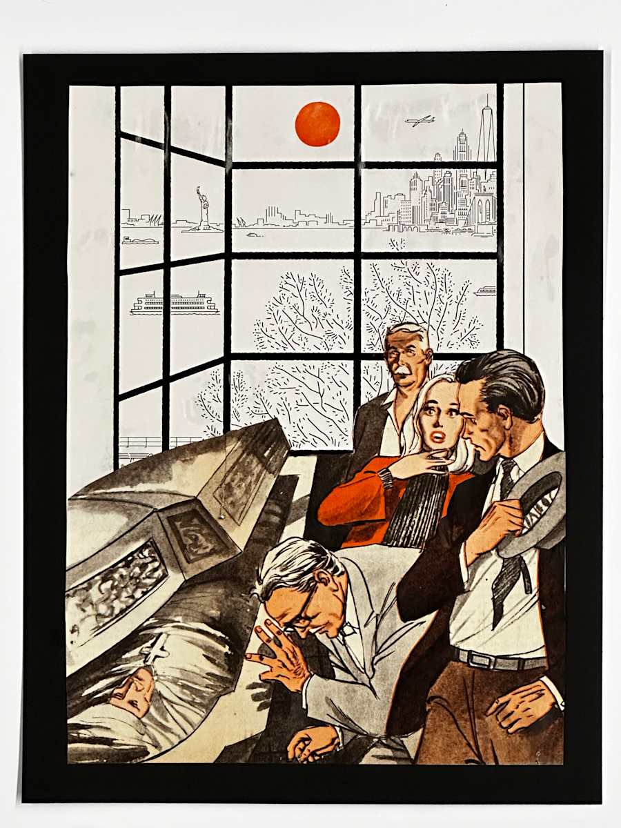 Open Casket (New Yorker series) by Dan Cameron, Image 1.