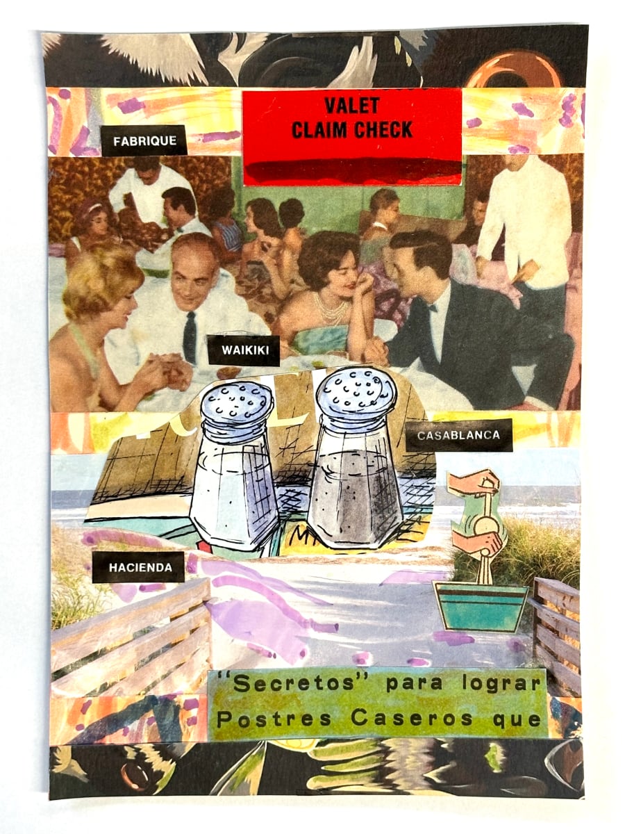 Valet Claim Check by Dan Cameron, Image 1.