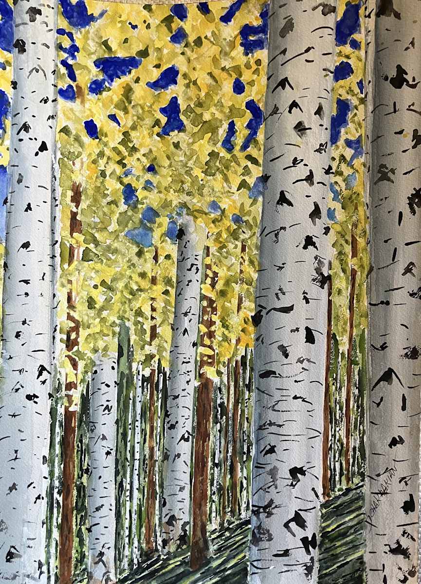 Aspens III by Dr. David Chakmakian 