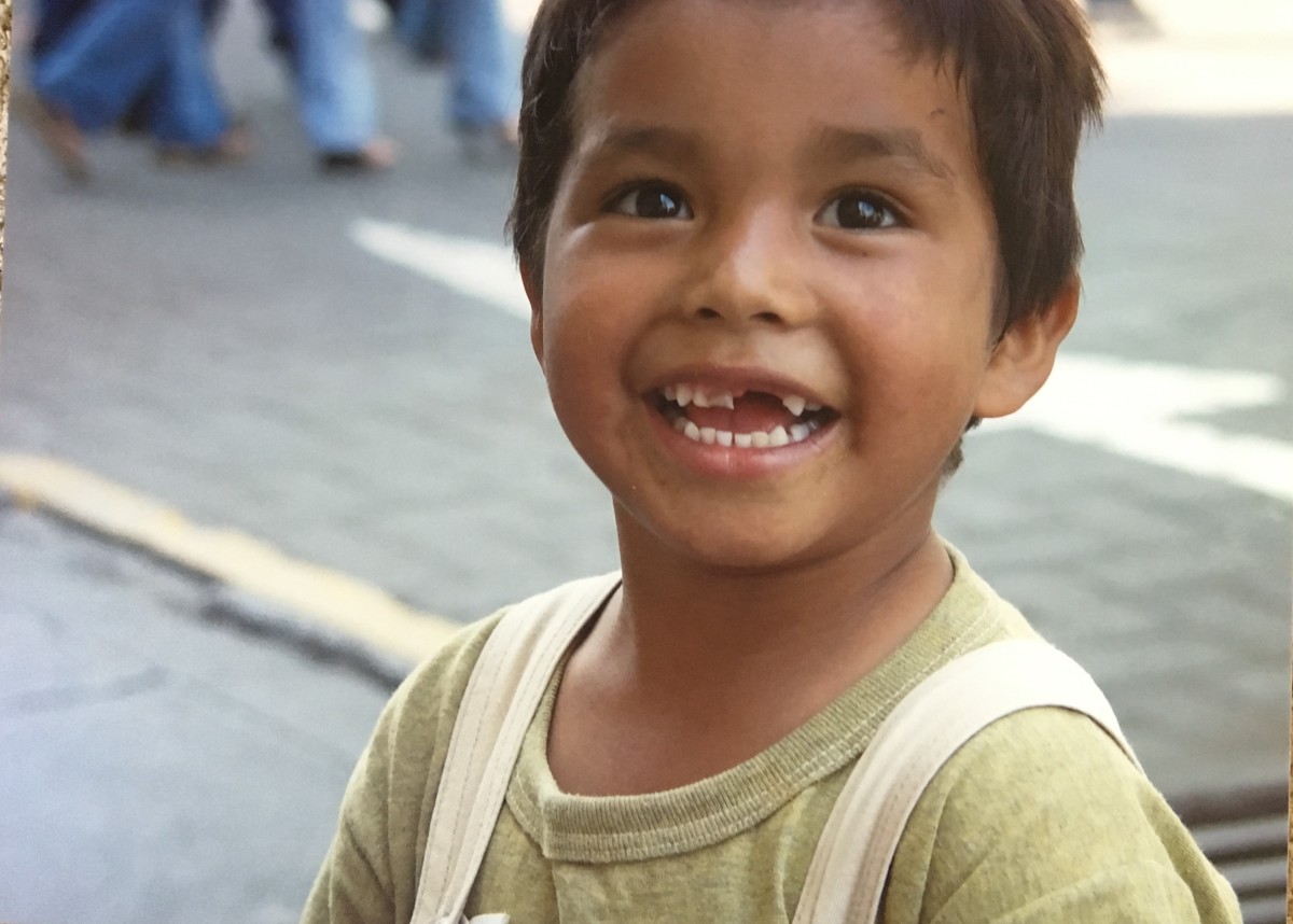 Boy in Central Park, Guadalajara, Mexico by Bart Marcy 