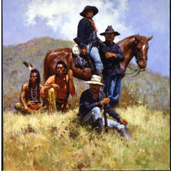 Before the Little Bighorn by Howard Terpning 