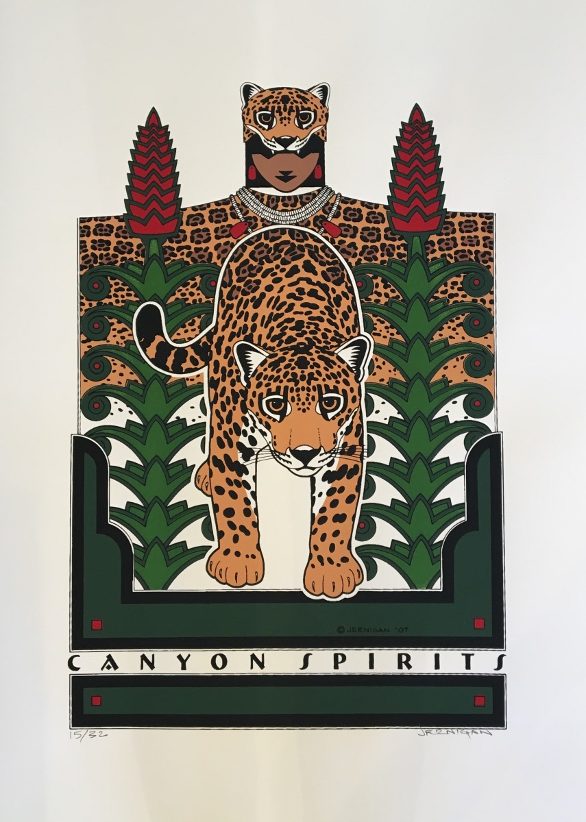 Canyon Spirits - Jaguar by Wes Jernigan 