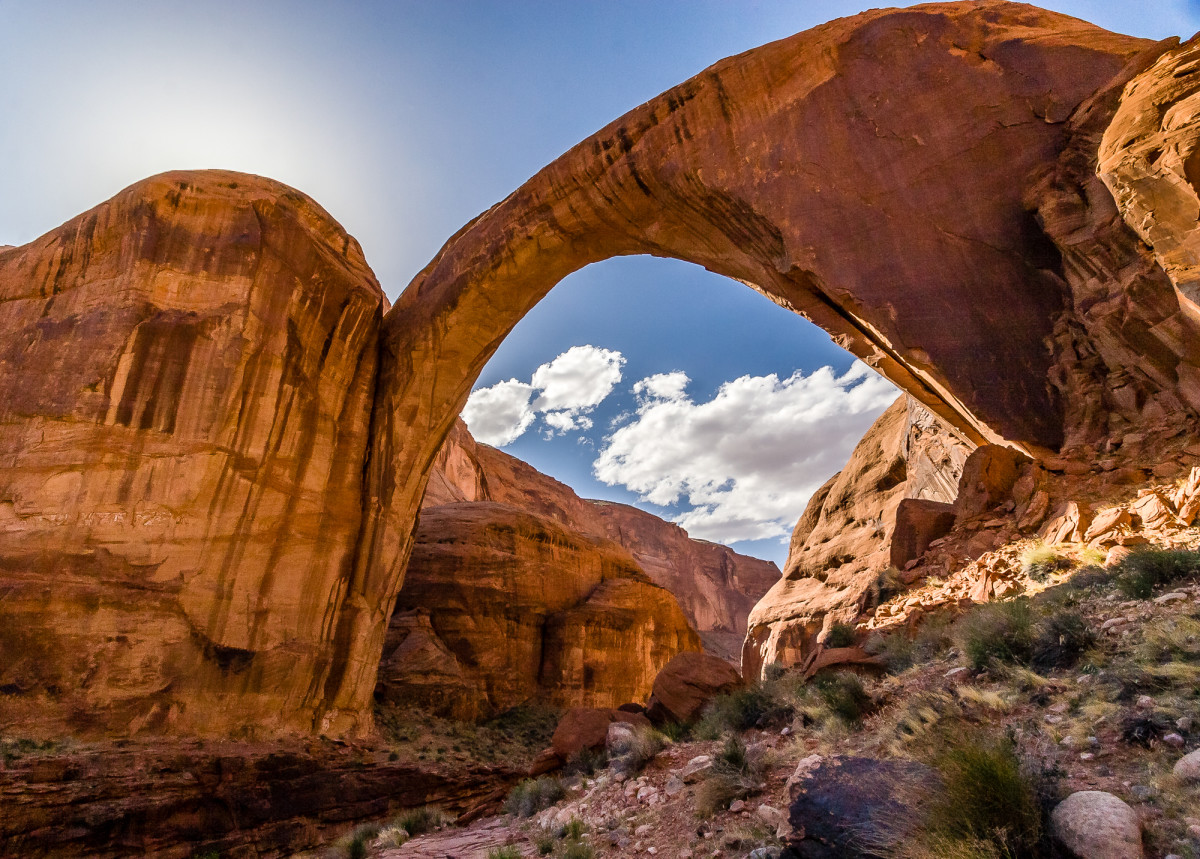 Rainbow Bridge by Larry Simkins 