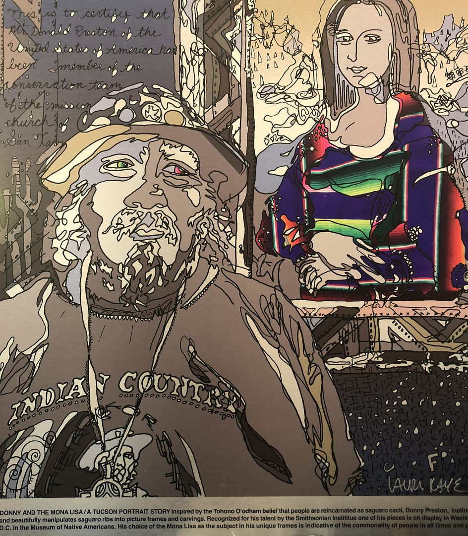 Donny and the Mona Lisa by Lauri Kaye 