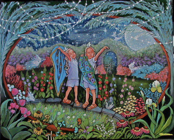 The Fairy Garden From The Collection Of Tmc Healing Artwork Archive