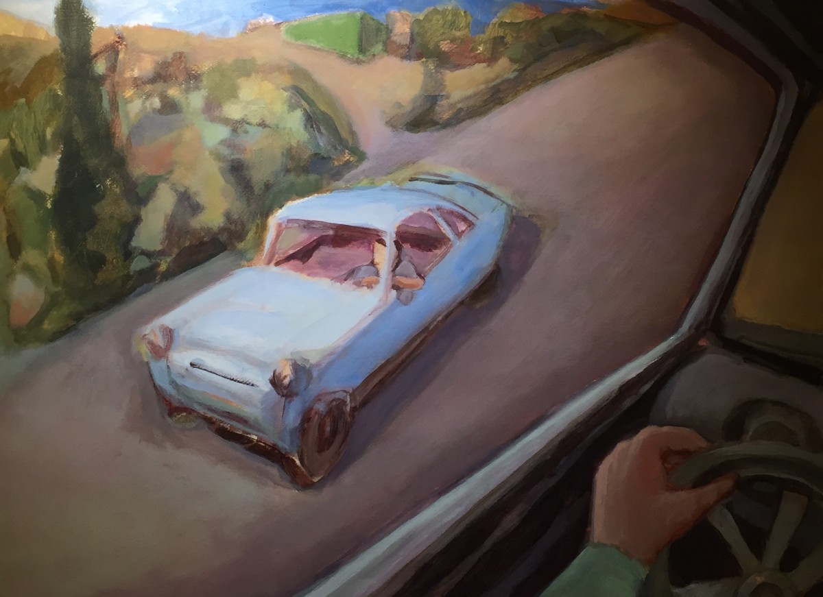 The Blue Car by Emily Stern Düwel 