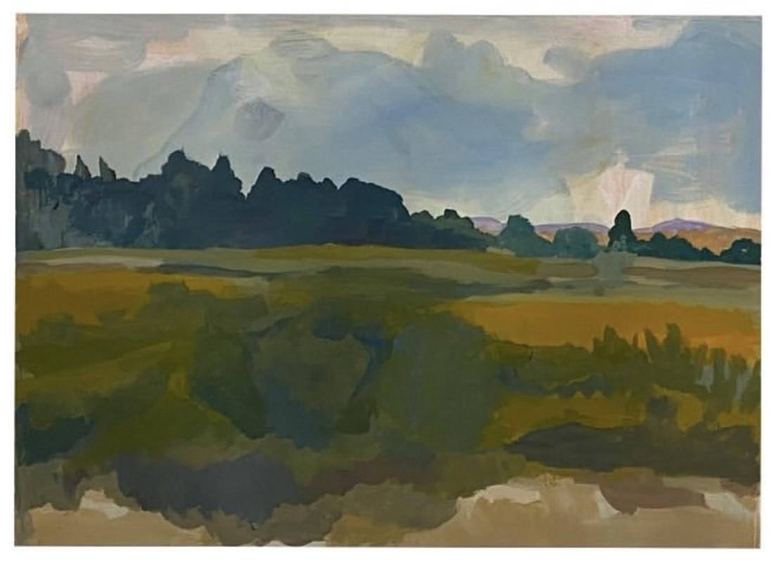 Fox field by Sheila Miles 