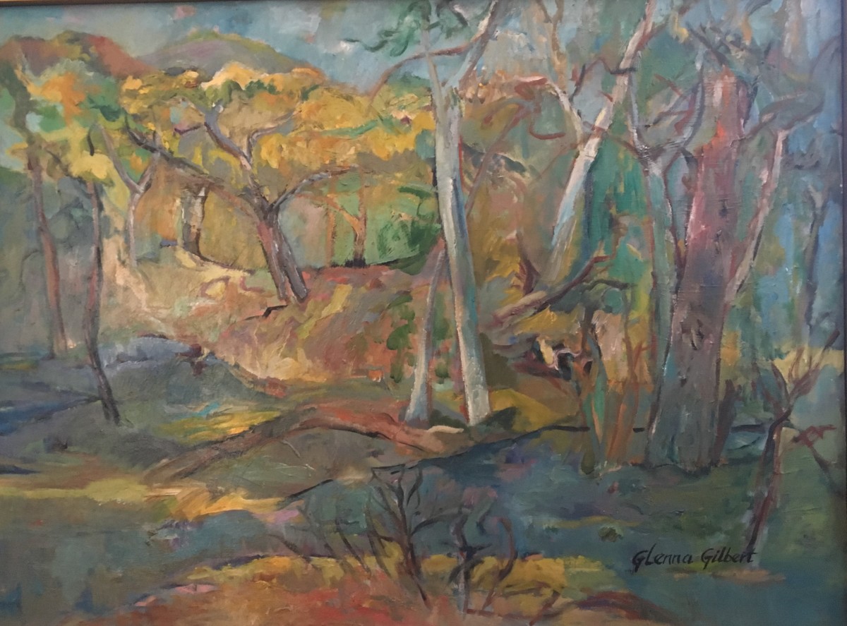Forest Landscape by Glenna Gilbert 