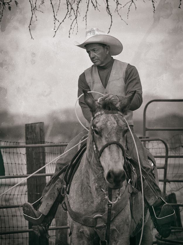 Jesus Arvizu, Cocoraque Ranch, Tucson     by Gregory Cranwell 