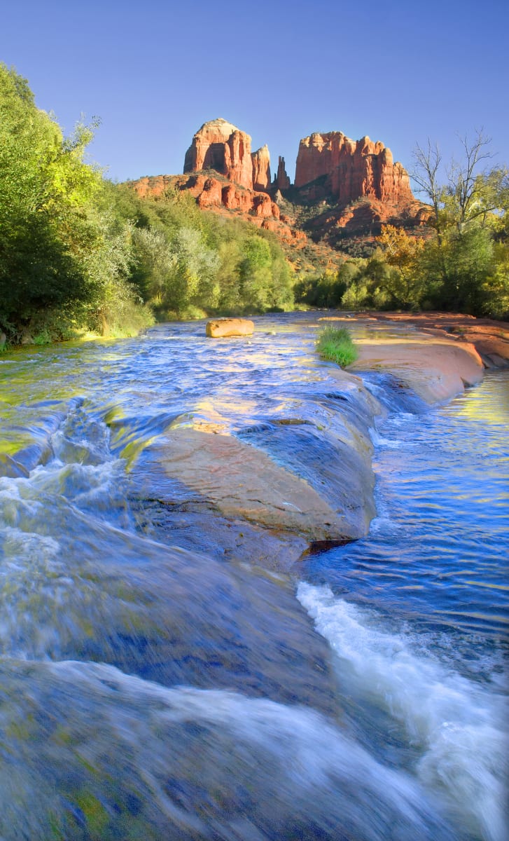 Red Rock Crossing by Harold Tretbar 