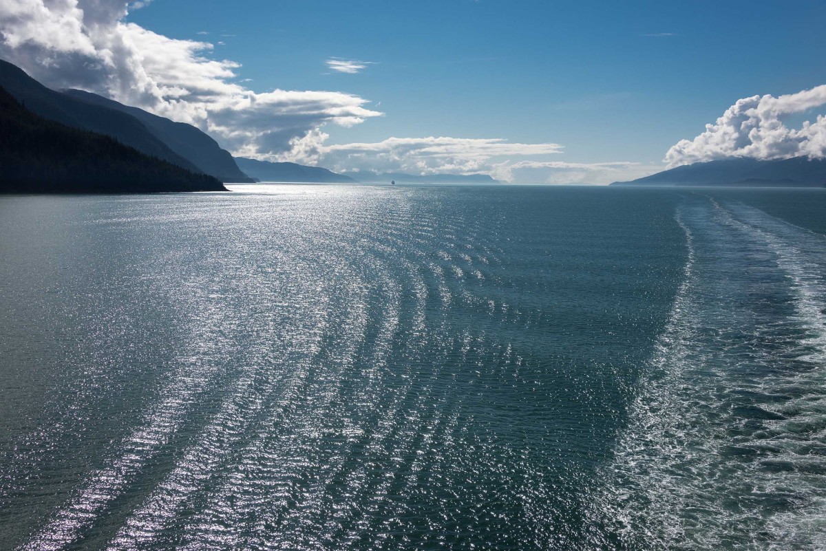 Alaska, Inside Passage by Larry Hanelin 