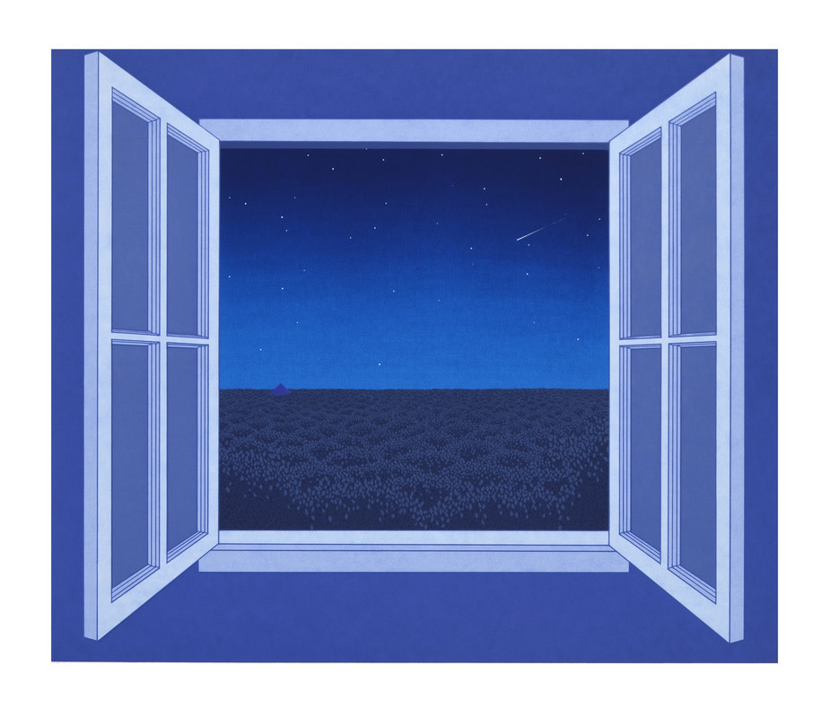 Holding II (Night Window) by Jonathan Meader 