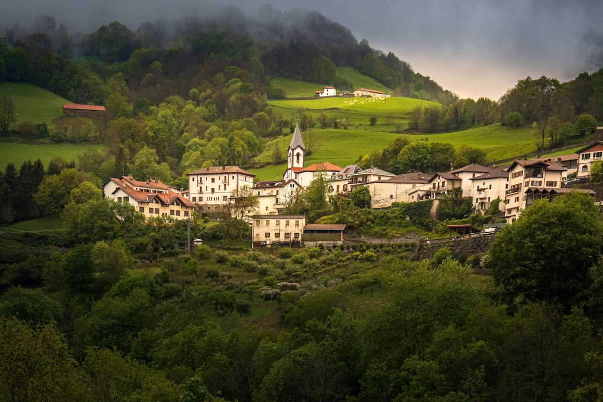 Basque Country in far Western France by Larry Simkins 