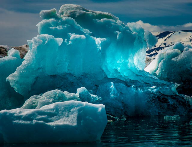 Jökulsárlón Glacier Lagoon, Iceland    by Ed Warner 