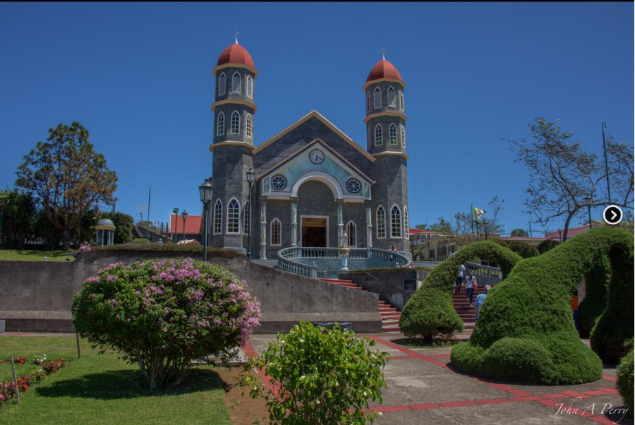 Iglesia de San Rafael Church, Costa Rica by John Perry 