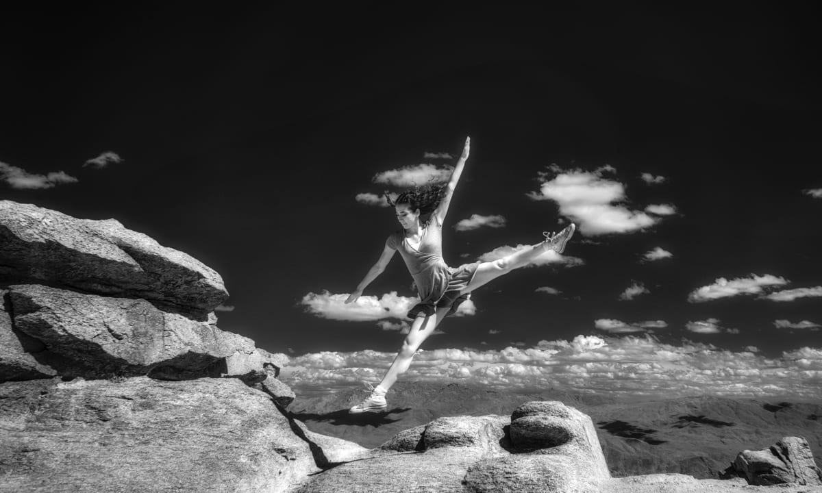 from Dancing at Windy Point series - Gabi 180 by Larry Hanelin 