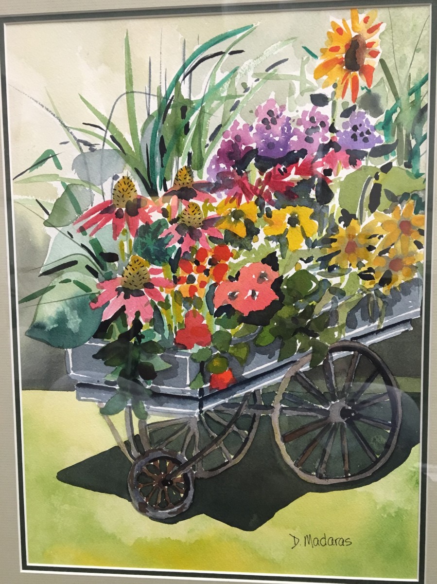 Martha's Vineyard Cart by Diana Madaras 