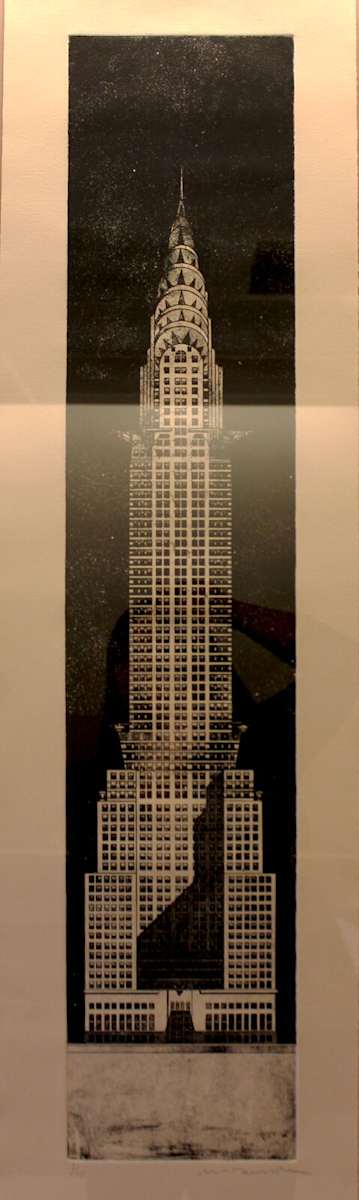 Chrysler Building (Night) by Mark McDowell 