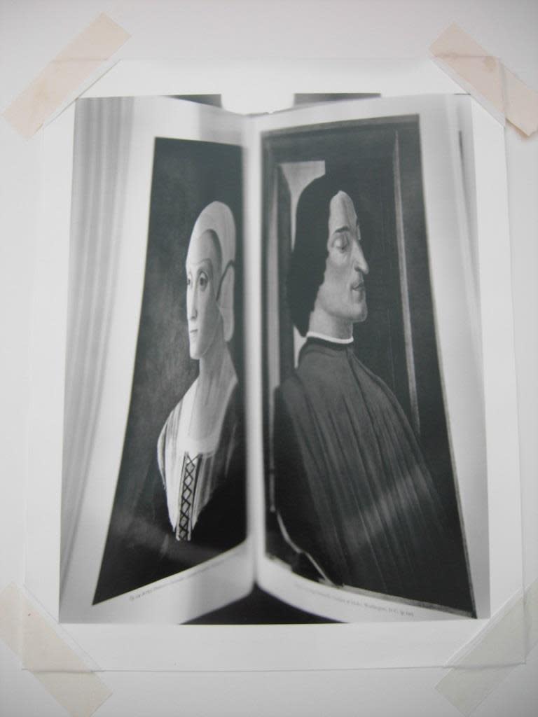 Book: Portraits by Ghirlandaio and Botticelli by Abelardo Morell 