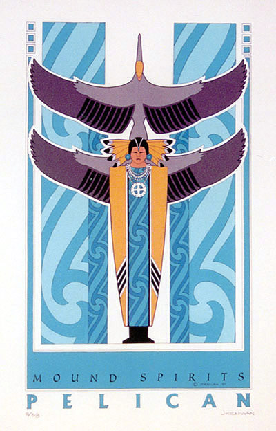 Mound Spirits - Pelican by Wes Jernigan 