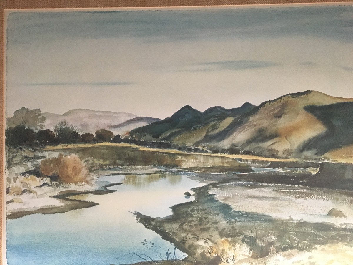 Rio Hondo From The Collection Of TMC Healing Art Program Artwork Archive