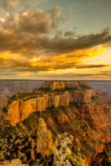Sunrise in the Canyon by Larry Simkins 