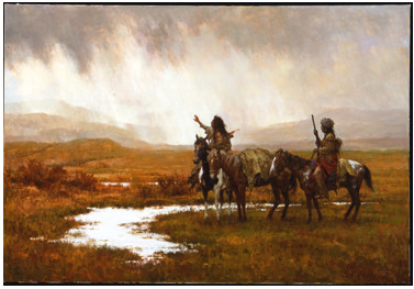 Spirit of the Rainmaker by Howard Terpning 