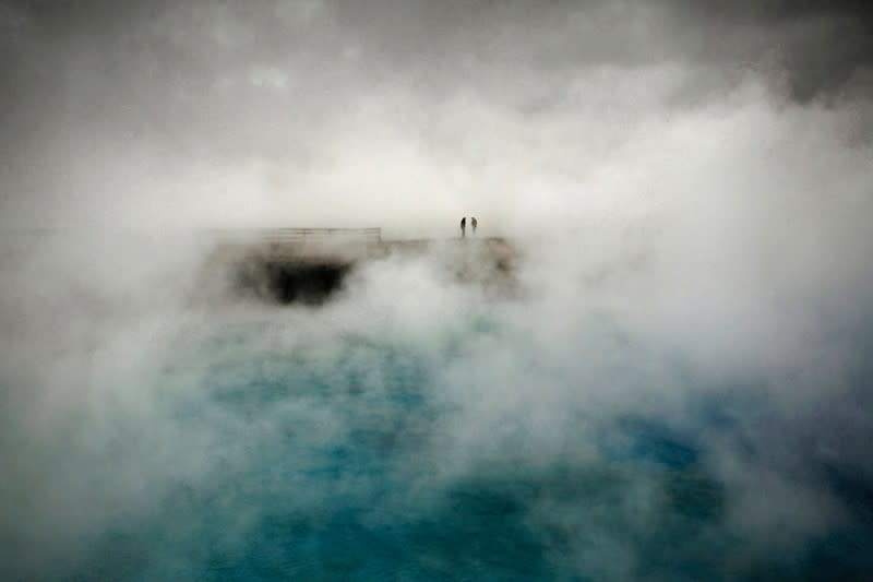 Norris Geyser Basin, Yellowstone by Robert von Sternberg 