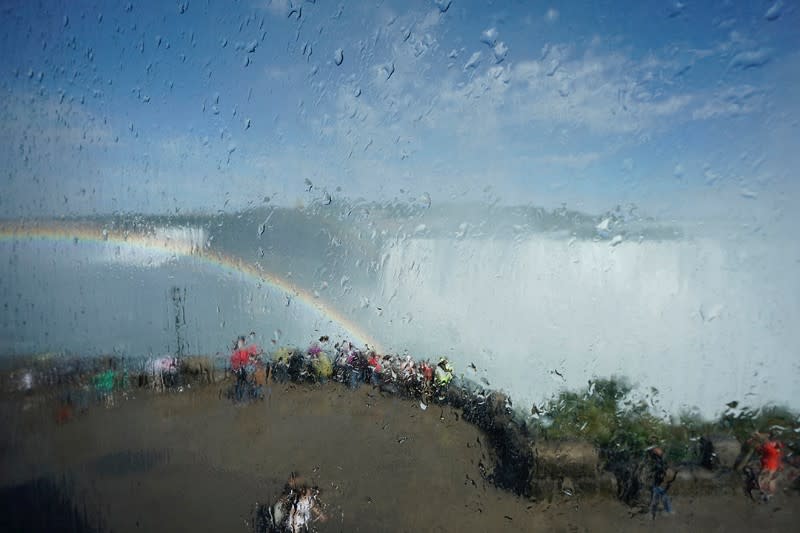 Window, Niagara Falls, Canada by Robert von Sternberg 