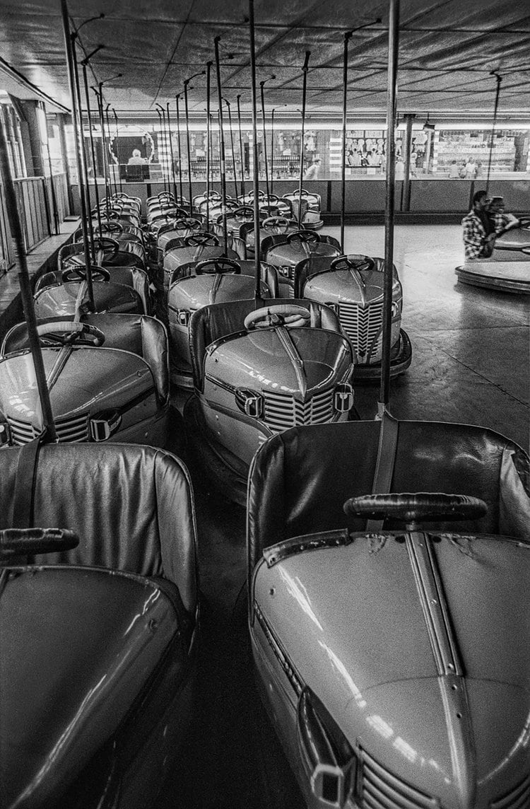 Coney Island Bumper Cars by Steven Meckler 