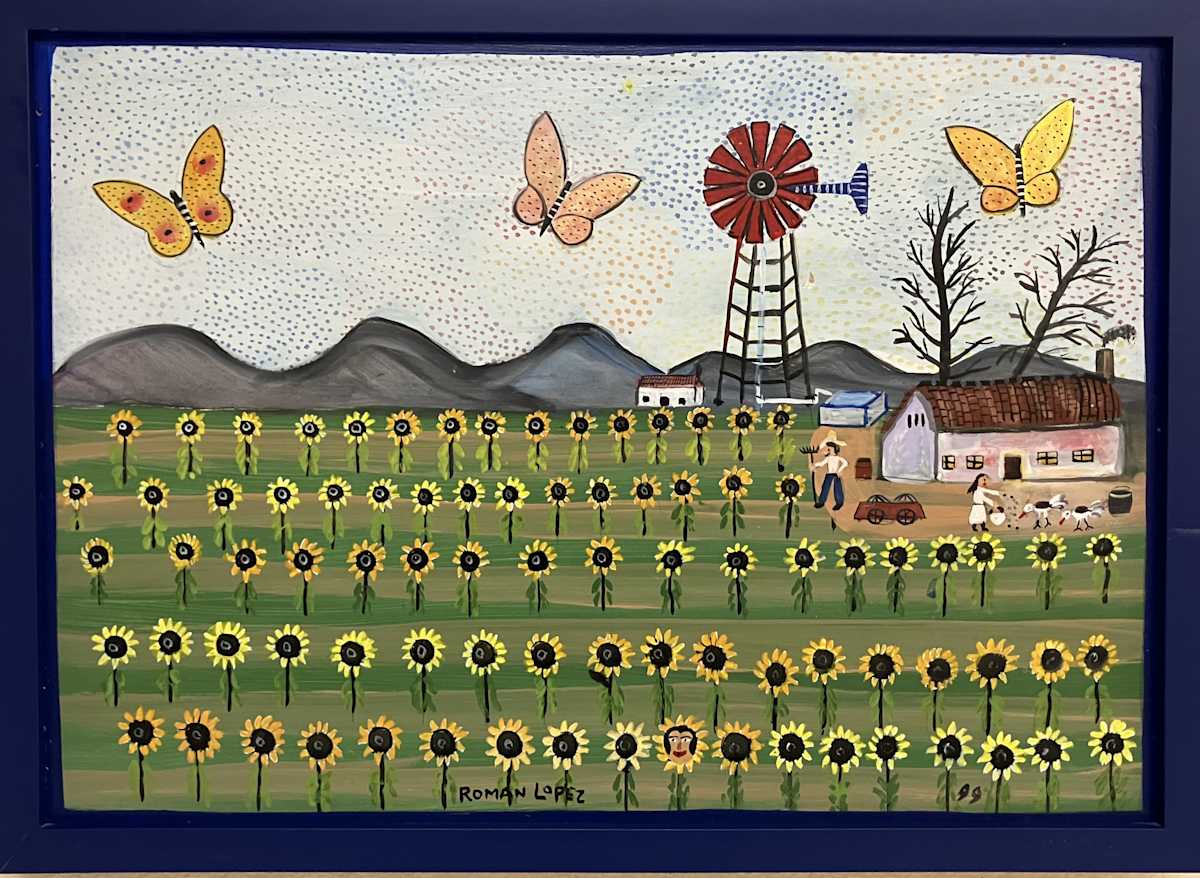 Sunflowers by Roman Lopez 