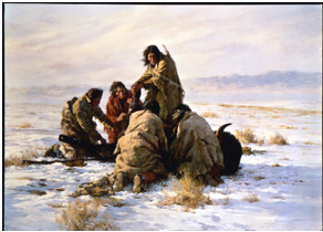 The Last Buffalo by Howard Terpning 