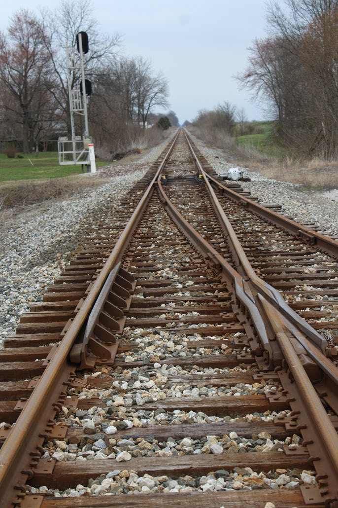 Abandoned Rails (Noble, Illinois) by Neal Lutyens 