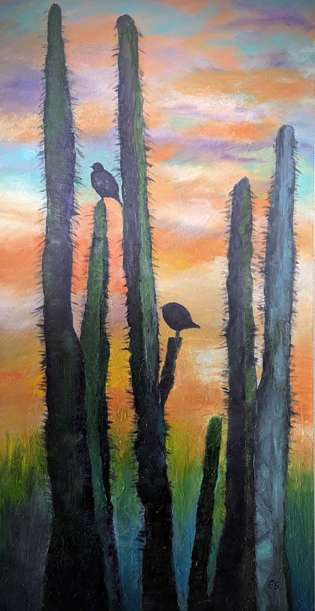 Thornbirds by Evelyn Snyder 