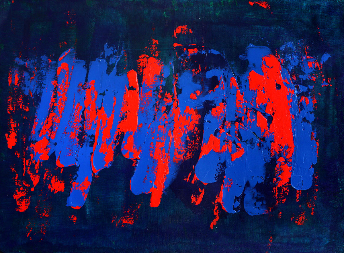 Blazing Blue and Red 