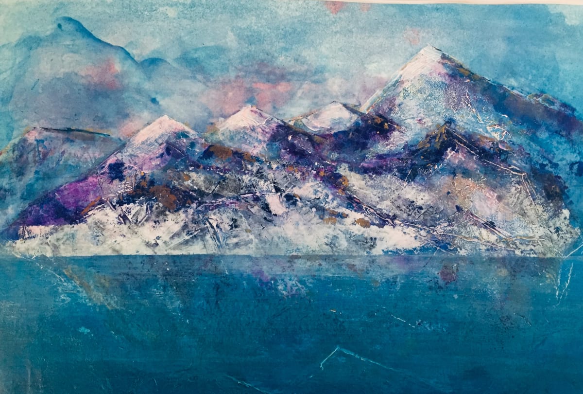 Mountain, Lake and Sky 