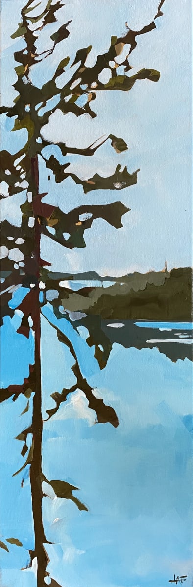Pine near Scout Island by Holly Ann Friesen 