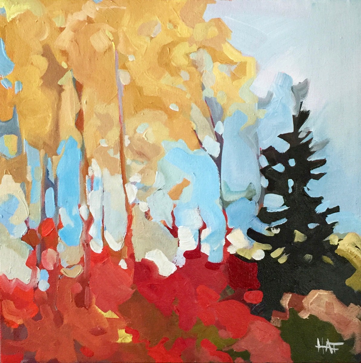 Fall Flurry by Holly Ann Friesen 