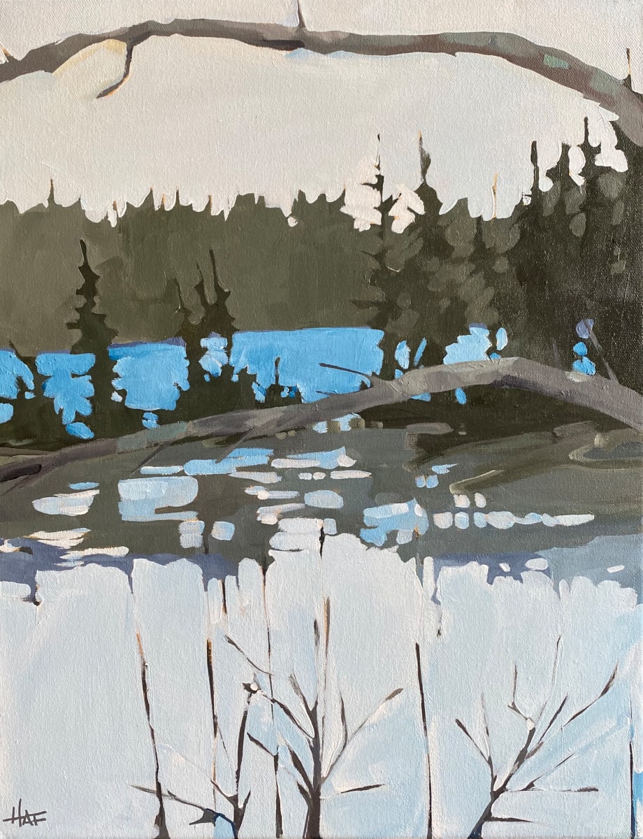 Blue Marsh by Holly Ann Friesen 
