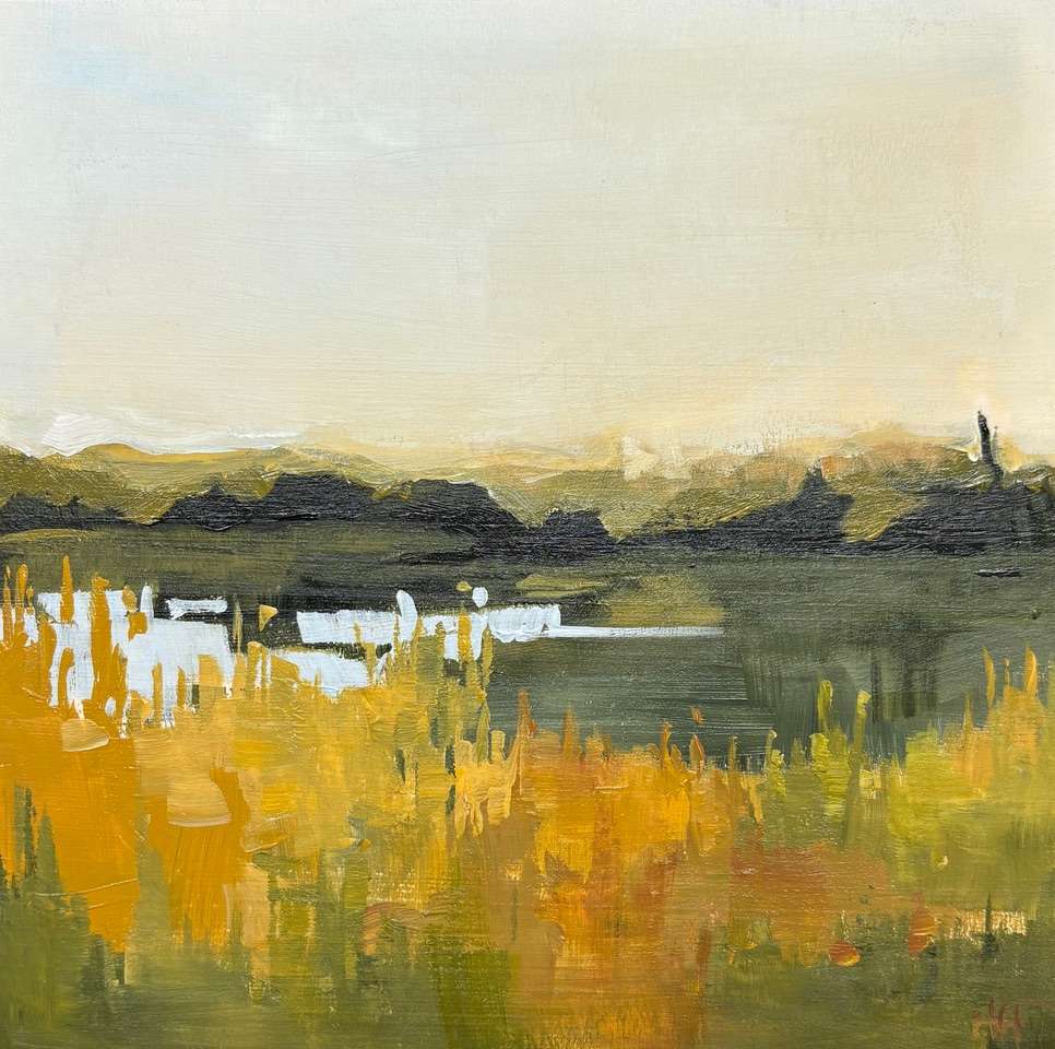 The Pond sketch by Holly Ann Friesen, Image 1.